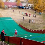 В Нижнем Новгороде 13 октября 2018 г. на комплексе лыжных трамплинов прошли соревнования по прыжкам на лыжах с трамплина, на призы «Памяти МСМК Павла Карелина»